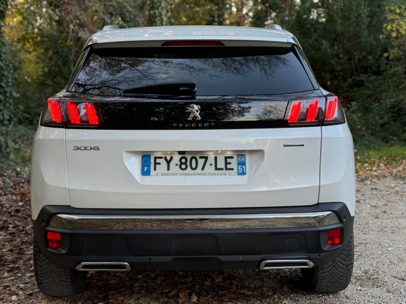 PEUGEOT 3008 II 1.5 BLUEHDI 130CH GT LINE EAT8 2021