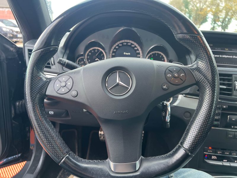 MERCEDES CLASSE E  COUPÉ 350 CGI 3.5 V6 24V CGI 7G-TRONIC BLUEEFFICIENCY 292 CV BOÎTE AUTO 2009