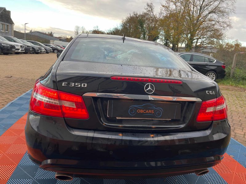MERCEDES CLASSE E  COUPÉ 350 CGI 3.5 V6 24V CGI 7G-TRONIC BLUEEFFICIENCY 292 CV BOÎTE AUTO 2009