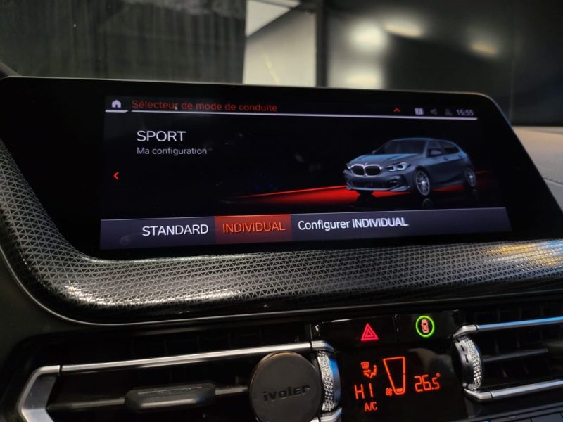 BMW SERIE 1 118d 150cv PACK M SHADOW LINE / SUIVI BMW / TOIT OUVRANT / HARMAN KARDON / CARPLAY