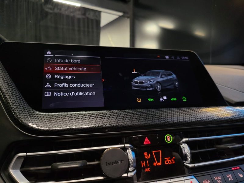 BMW SERIE 1 118d 150cv PACK M SHADOW LINE / SUIVI BMW / TOIT OUVRANT / HARMAN KARDON / CARPLAY
