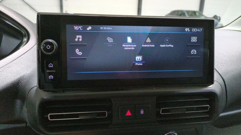 Peugeot Partner fourgon M 650 kg bluehdi 100 s&s bvm6 3pl + cabine extenso + mirror screen