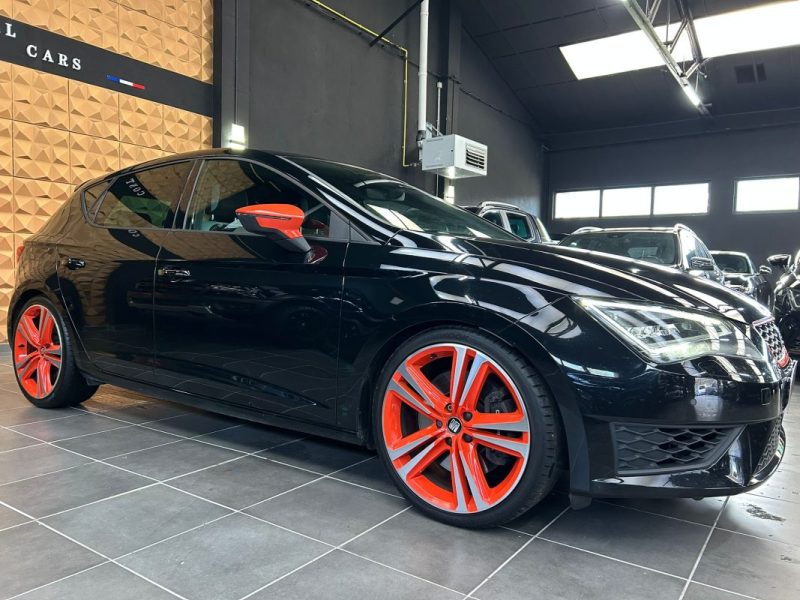 SEAT LEON 2.0 TSI 290 CUPRA EDITION ORANGE DSG*GPS*LED*CUIR* 2016