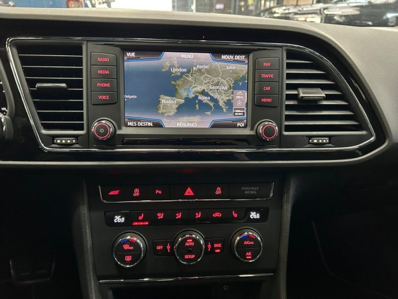 SEAT LEON 2.0 TSI 290 CUPRA EDITION ORANGE DSG*GPS*LED*CUIR* 2016