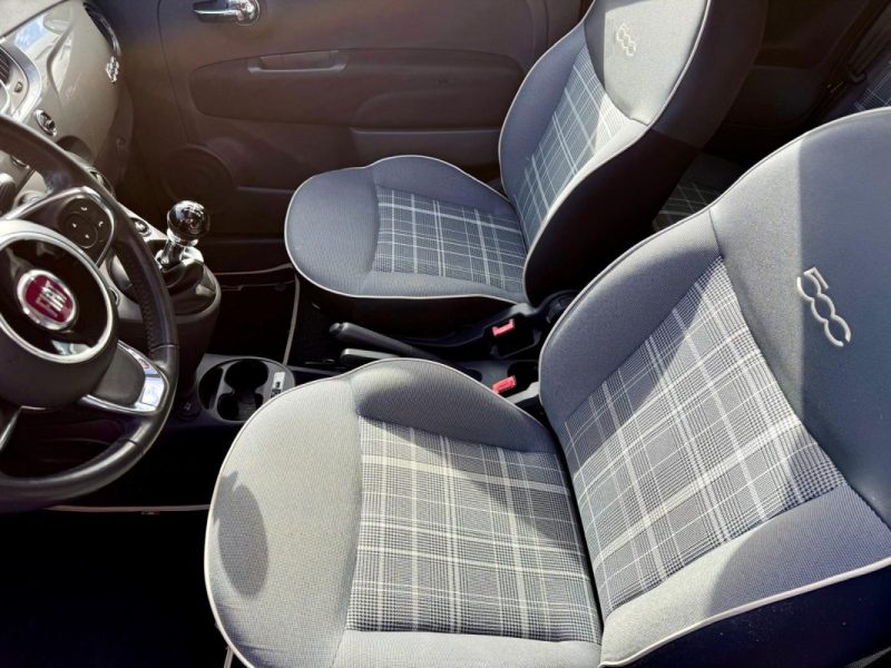 FIAT 500 1.2 8V 69CH LOUNGE TOIT OUVRANT