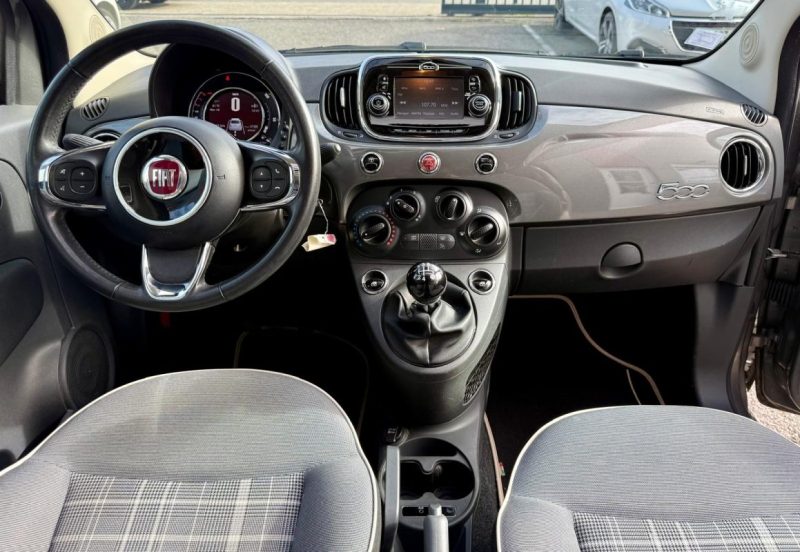 FIAT 500 1.2 8V 69CH LOUNGE TOIT OUVRANT