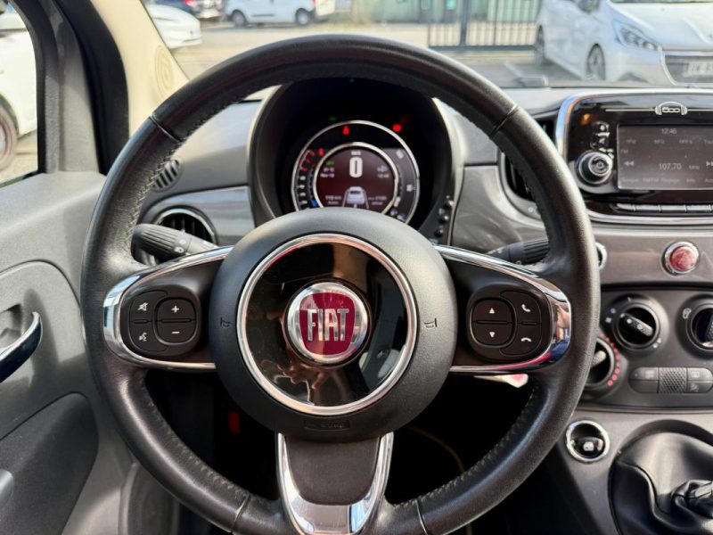 FIAT 500 1.2 8V 69CH LOUNGE TOIT OUVRANT
