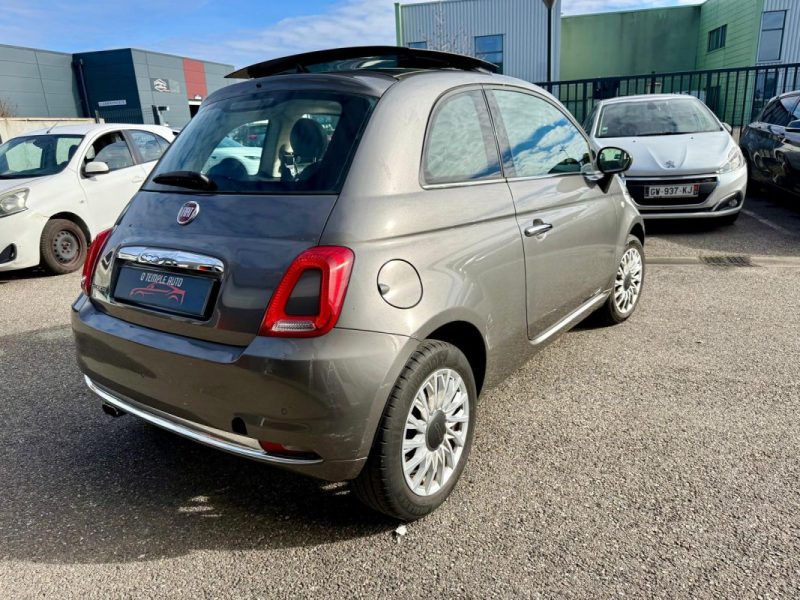 FIAT 500 1.2 8V 69CH LOUNGE TOIT OUVRANT