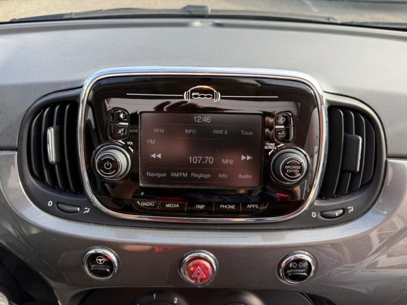 FIAT 500 1.2 8V 69CH LOUNGE TOIT OUVRANT