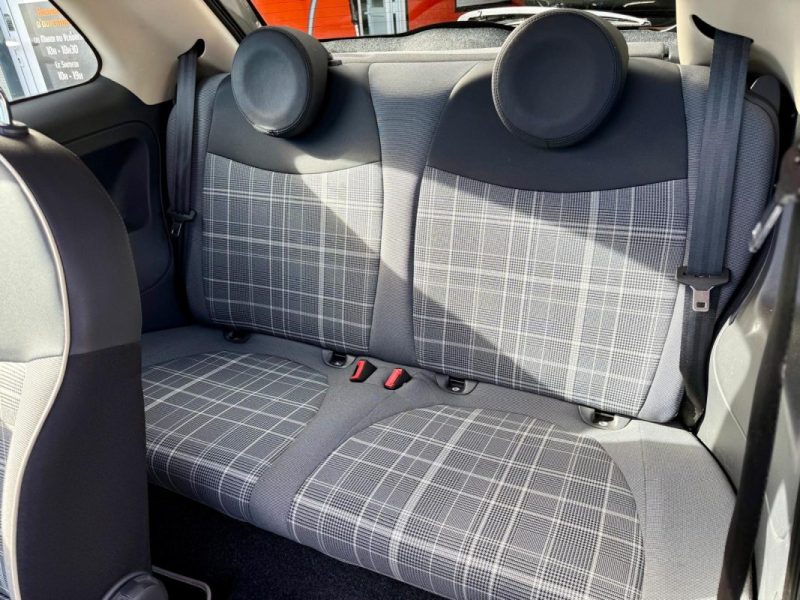 FIAT 500 1.2 8V 69CH LOUNGE TOIT OUVRANT