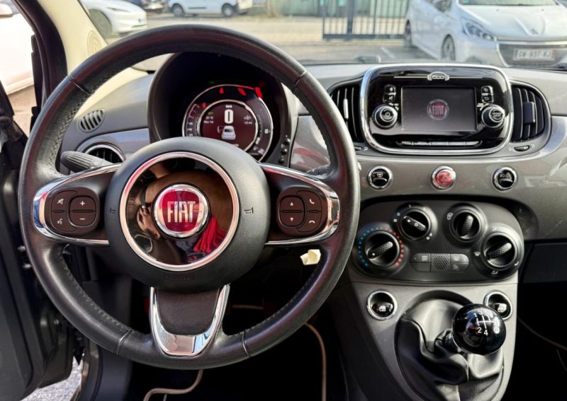 FIAT 500 1.2 8V 69CH LOUNGE TOIT OUVRANT