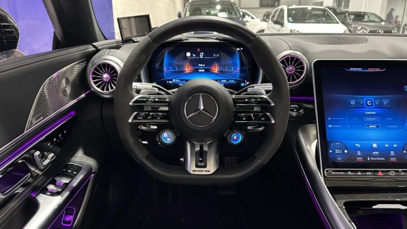 Mercedes SL 43 AMG 381ch 9G Speedshift - Garantie constructeur 10/2026 - 4 Roues directrices