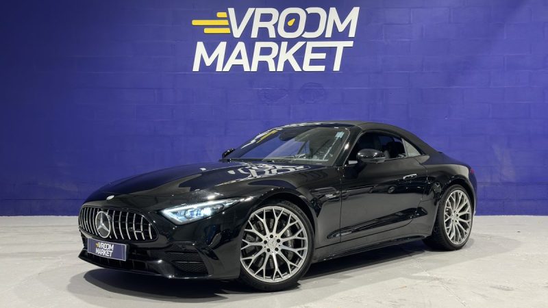 Mercedes SL 43 AMG 381ch 9G Speedshift - Garantie constructeur 10/2026 - 4 Roues directrices