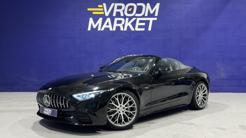 Mercedes SL 43 AMG 381ch 9G Speedshift - Garantie constructeur 10/2026 - 4 Roues directrices