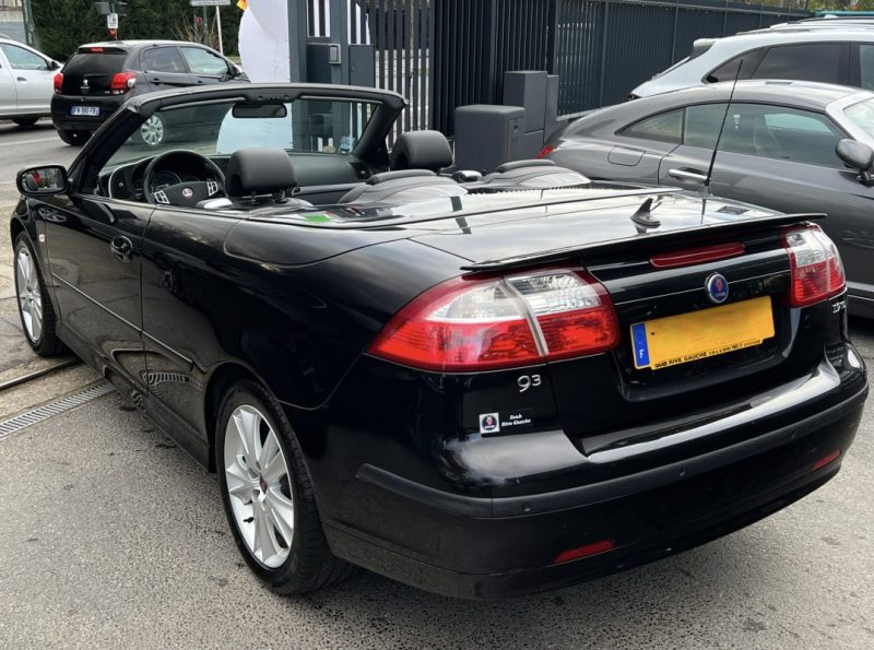 SAAB 9-3 II CABRIOLET VECTOR 1.9 TID 150 Cv 1ERE MAIN 82 500 Kms BOITE AUTO CUIR GPS - GARANTIE 1 AN