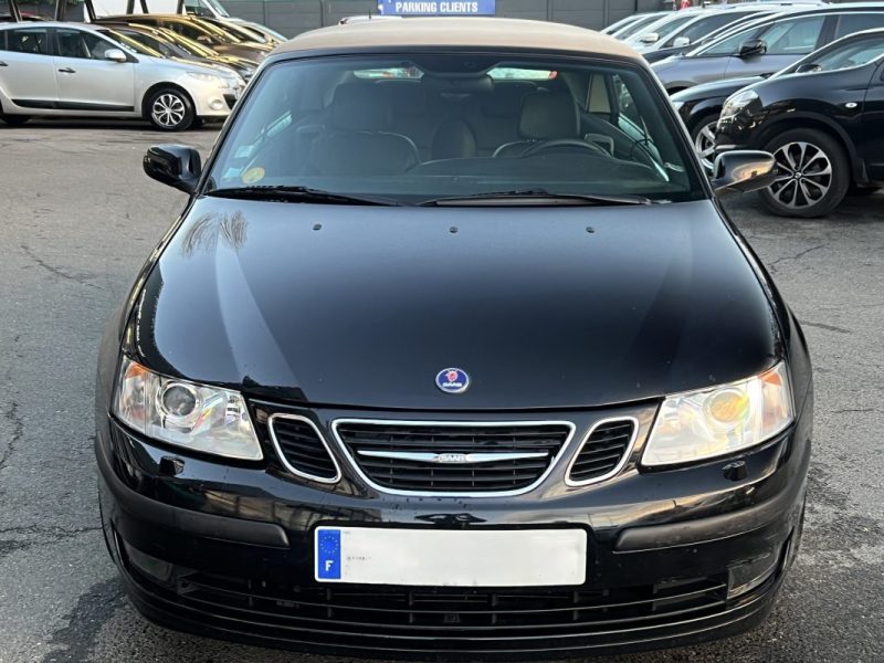 SAAB 9-3 II CABRIOLET VECTOR 1.9 TID 150 Cv 1ERE MAIN 82 500 Kms BOITE AUTO CUIR GPS - GARANTIE 1 AN