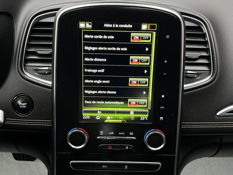 RENAULT GRAND SCENIC 4 IV INTENS 1.3 TCE 140 Cv 1ERE MAIN BOITE AUTO CAMERA 7 PLACES - GARANTIE 1 AN