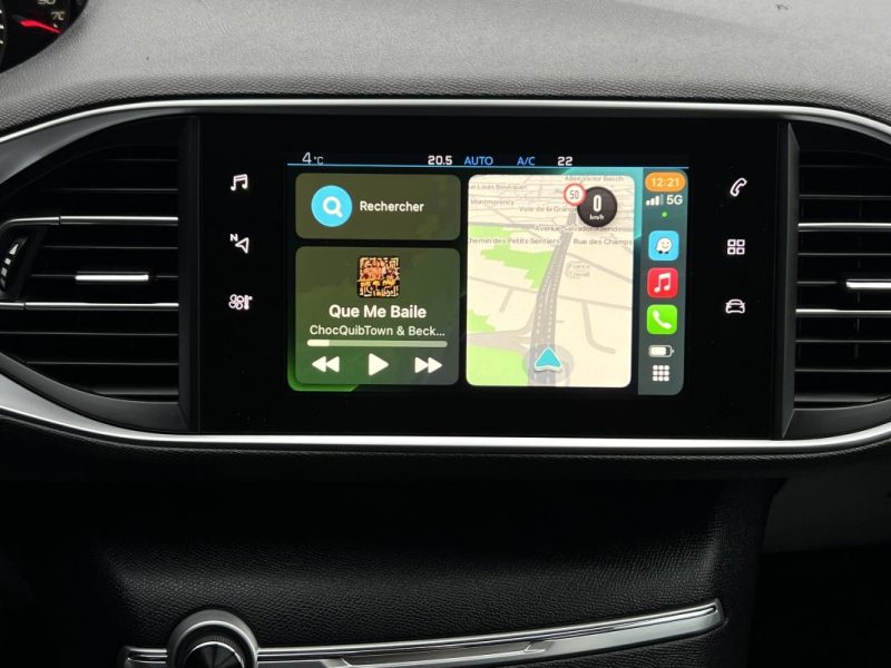 PEUGEOT 308 II ALLURE 1.6 HDI 120 Cv BOITE AUTO APPLE CARPLAY & ANDROID GPS CAMERA - GARANTIE 1 AN