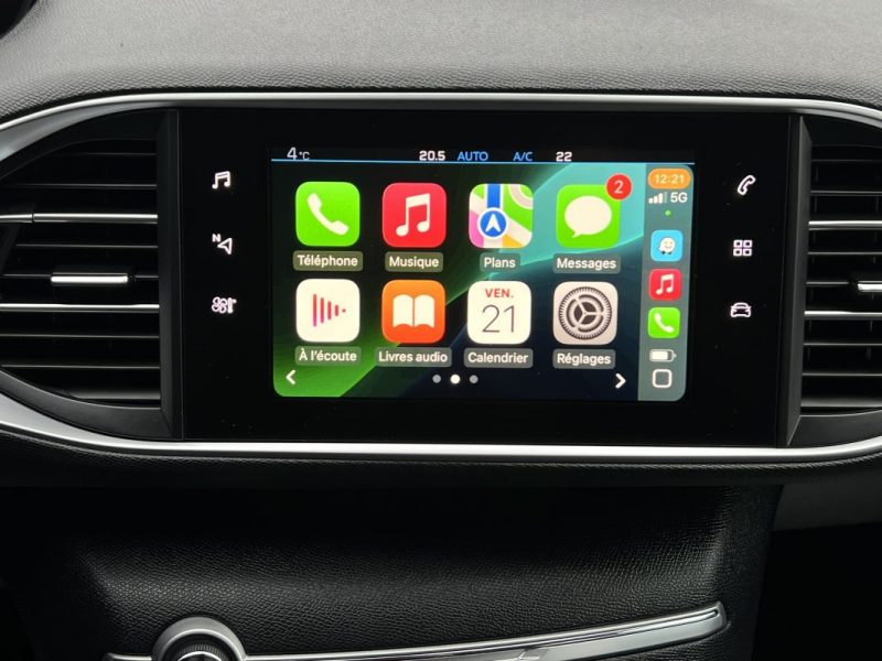 PEUGEOT 308 II ALLURE 1.6 HDI 120 Cv BOITE AUTO APPLE CARPLAY & ANDROID GPS CAMERA - GARANTIE 1 AN