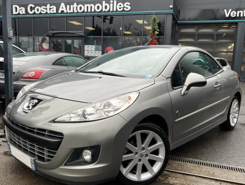 PEUGEOT 207 CC CABRIOLET PHASE 2 ROLAND GARROS 1.6 HDI 112 Cv 1ERE MAIN CRIT AIR 2 - GARANTIE 1 AN