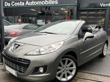 PEUGEOT 207 CC CABRIOLET PHASE 2 ROLAND GARROS 1.6 HDI 112 Cv 1ERE MAIN CRIT AIR 2 - GARANTIE 1 AN