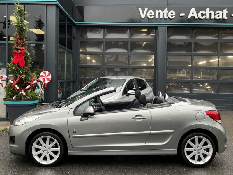 PEUGEOT 207 CC CABRIOLET PHASE 2 ROLAND GARROS 1.6 HDI 112 Cv 1ERE MAIN CRIT AIR 2 - GARANTIE 1 AN