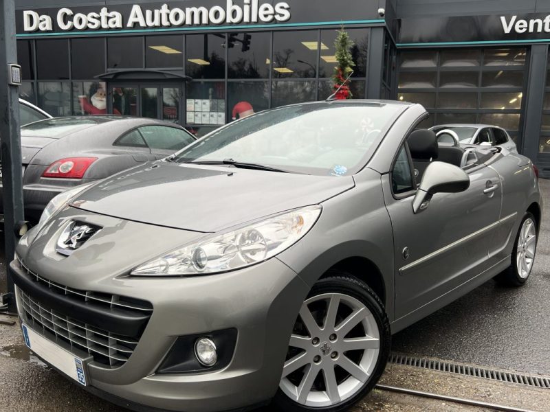 PEUGEOT 207 CC CABRIOLET PHASE 2 ROLAND GARROS 1.6 HDI 112 Cv 1ERE MAIN CRIT AIR 2 - GARANTIE 1 AN