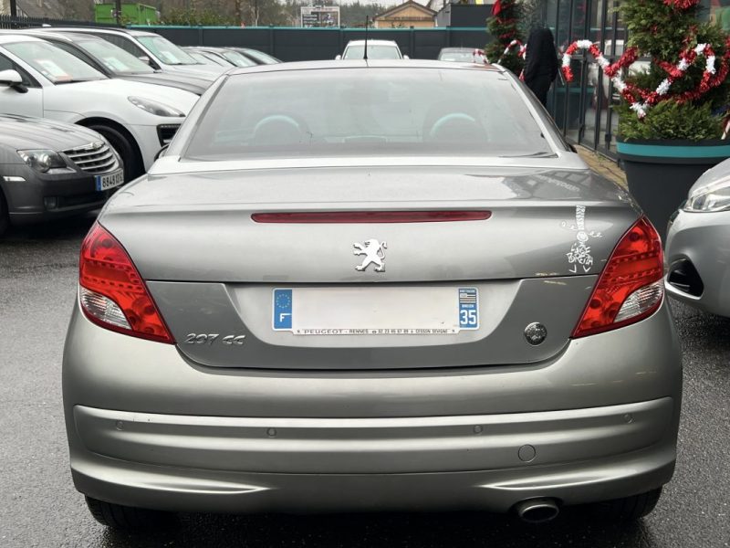 PEUGEOT 207 CC CABRIOLET PHASE 2 ROLAND GARROS 1.6 HDI 112 Cv 1ERE MAIN CRIT AIR 2 - GARANTIE 1 AN