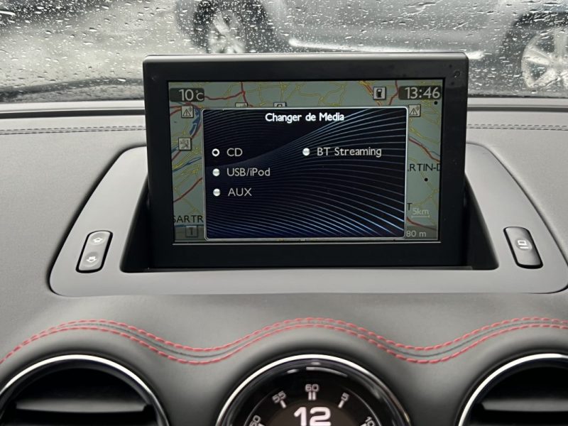 PEUGEOT RCZ PHASE 2 RED CARBON 2.0 HDI 163 Cv 1ERE MAIN / ORIGINE FRANCE CRIT AIR 2 - Garantie 1an