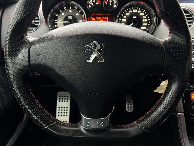 PEUGEOT RCZ PHASE 2 RED CARBON 2.0 HDI 163 Cv 1ERE MAIN / ORIGINE FRANCE CRIT AIR 2 - Garantie 1an