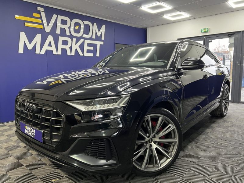 Audi Q8 60 TFSI E Quattro - 462CH - S-line - Toit ouvrant - Attelage électrique - 2ème main 