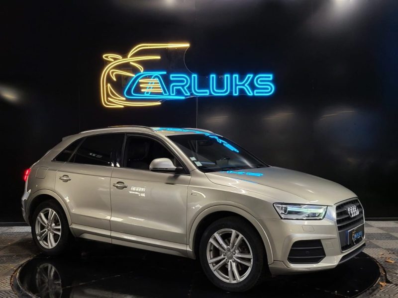 AUDI Q3 2.0 TDI 120CH S LINE / ATTELAGE + DRIVE SELECT /