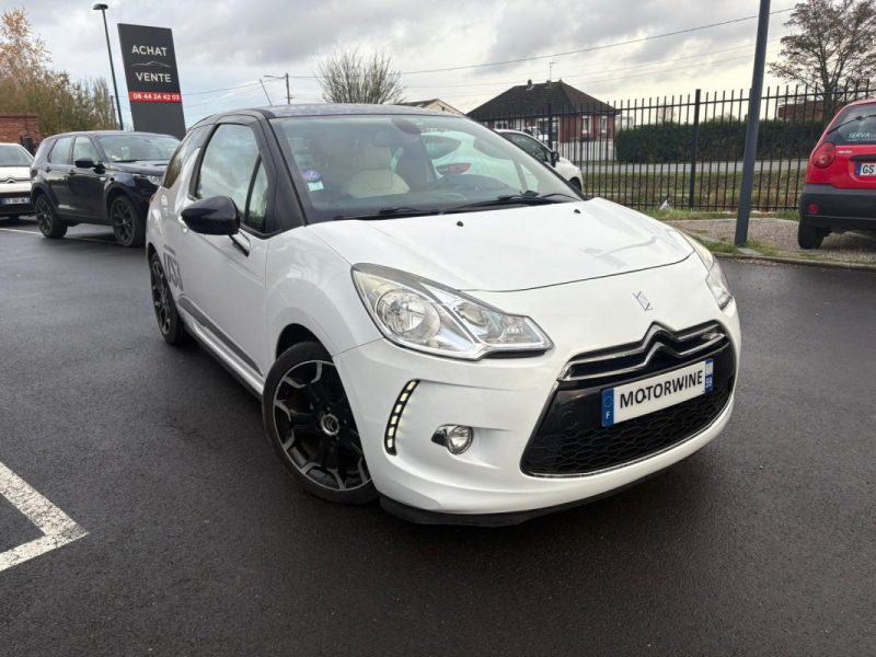 🚗 CITROEN DS3 1.6 THP 155CH  Prestige -  Sièges cuir - 📢 Radar de recul -✅ Reprise possible - 
