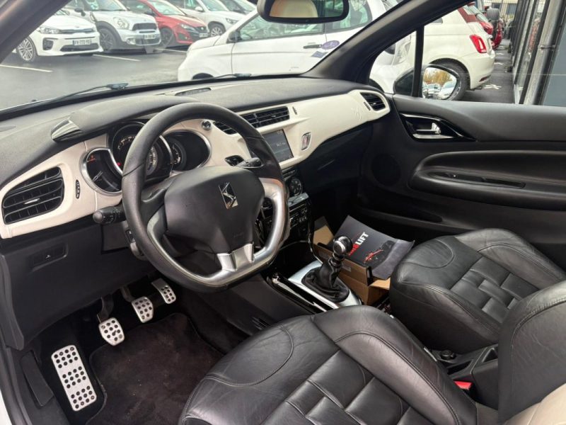 🚗 CITROEN DS3 1.6 THP 155CH  Prestige -  Sièges cuir - 📢 Radar de recul -✅ Reprise possible - 