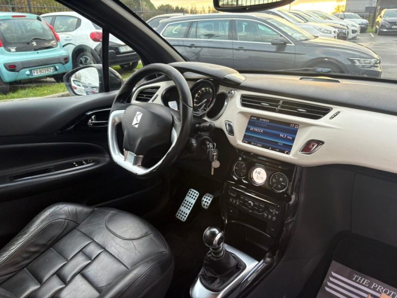 🚗 CITROEN DS3 1.6 THP 155CH  Prestige -  Sièges cuir - 📢 Radar de recul -✅ Reprise possible - 