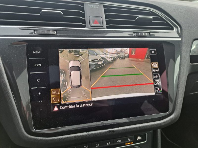 VOLKSWAGEN TIGUAN 2.0 TDI 190CH CARAT 4MOTION DSG7 TOIT OUVRANT PANORAMIQUE VIRTUAL COCKPIT CUIR CHAUFFANTS  2017