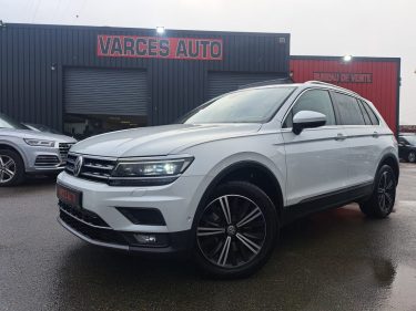 VOLKSWAGEN TIGUAN 2.0 TDI 190CH CARAT 4MOTION DSG7 TOIT OUVRANT PANORAMIQUE VIRTUAL COCKPIT CUIR CHAUFFANTS  2017