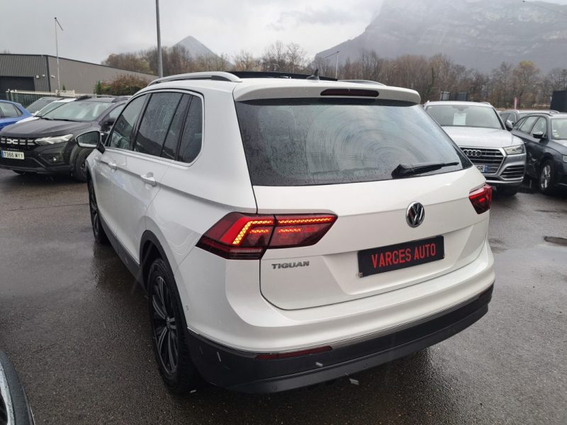 VOLKSWAGEN TIGUAN 2.0 TDI 190CH CARAT 4MOTION DSG7 TOIT OUVRANT PANORAMIQUE VIRTUAL COCKPIT CUIR CHAUFFANTS  2017