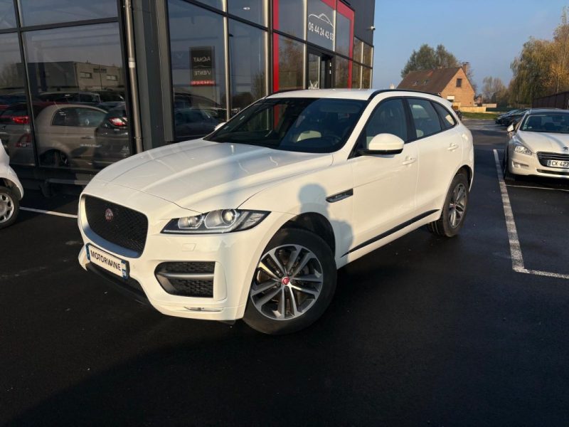 Jaguar F-Pace 2.0D 180ch R-Sport 🐆 4x4 BVA8 ⚙️ Cuir 🛋️ Reprise 🔄 Garantie ✅
