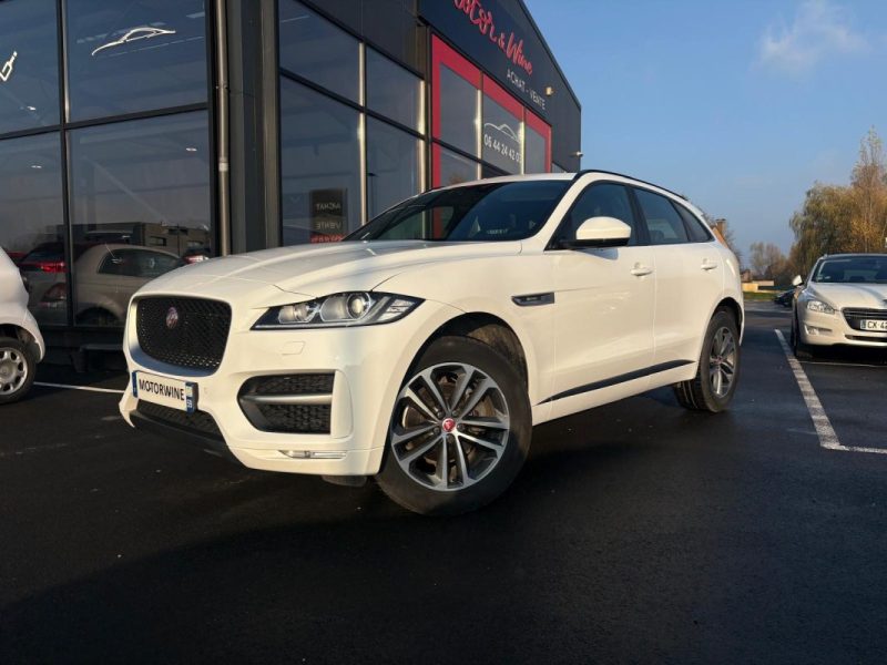 Jaguar F-Pace 2.0D 180ch R-Sport 🐆 4x4 BVA8 ⚙️ Cuir 🛋️ Reprise 🔄 Garantie ✅