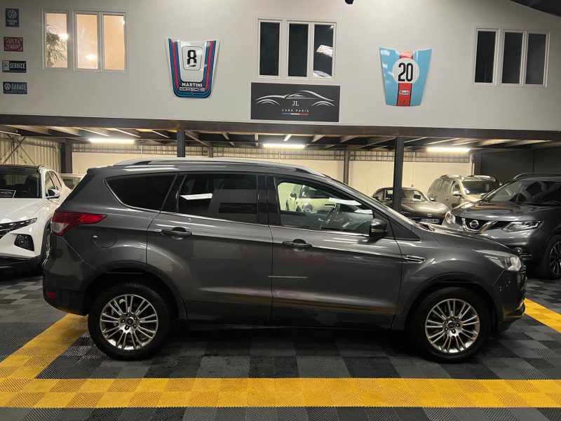 MAGNIFIQUE FORD KUGA 2.0 TDCI 140 CH TITANIUM (PREMIÈRE MAIN, FULL SUIVI D’ENTRETIEN, TOIT OUVRANT)