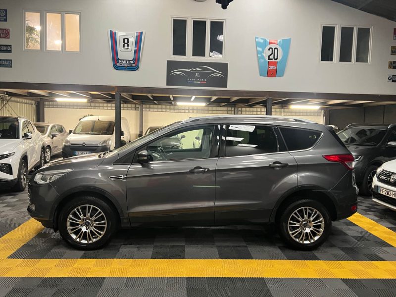 MAGNIFIQUE FORD KUGA 2.0 TDCI 140 CH TITANIUM (PREMIÈRE MAIN, FULL SUIVI D’ENTRETIEN, TOIT OUVRANT)