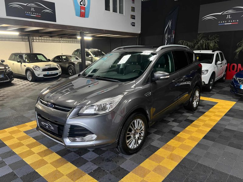 MAGNIFIQUE FORD KUGA 2.0 TDCI 140 CH TITANIUM (PREMIÈRE MAIN, FULL SUIVI D’ENTRETIEN, TOIT OUVRANT)