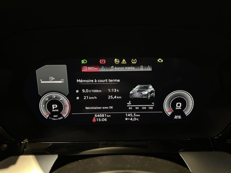 AUDI A3 35 TDI 150ch S Tronic 7 - CAMERA / ACC / VIRTUAL COCKPIT
